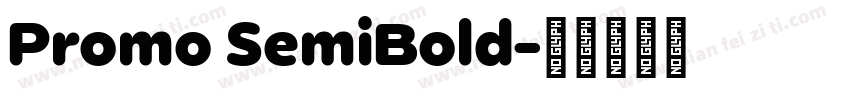 Promo SemiBold字体转换